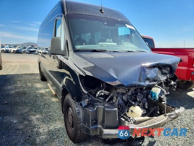 Czwarte zdjęcie samochodu z boku: 2021 MERCEDES-BENZ SPRINTER 2500 VIN:W1Z4EGHY8MT070444 - miniatura