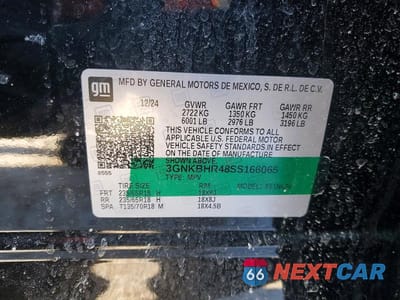 Zdjęcie 13 z 13 samochodu: 2025 CHEVROLET BLAZER 2LT VIN:3GNKBHR48SS166065 - miniatura