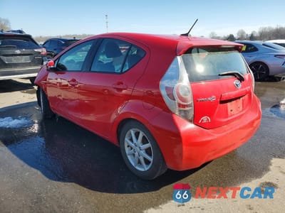 Drugie zdjęcie samochodu z przodu: 2012 TOYOTA PRIUS C VIN:JTDKDTB32C1016611 - miniatura
