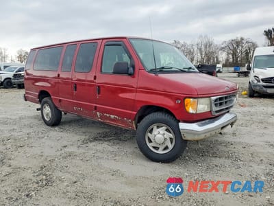 Czwarte zdjęcie samochodu z boku: 2001 FORD ECONOLINE E350 SUPER DUTY WAGON VIN:1FBSS31LX1HA96563 - miniatura