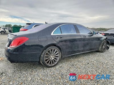 Trzecie zdjęcie samochodu z tyłu: 2016 MERCEDES-BENZ S 550 VIN:WDDUG8CB2GA221618 - miniatura