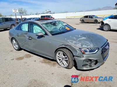 Czwarte zdjęcie samochodu z boku: 2024 AUDI A4 PREMIUM PLUS 45 VIN:WAUEAAF45RN010295 - miniatura