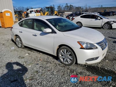 Czwarte zdjęcie samochodu z boku: 2013 NISSAN SENTRA S VIN:3N1AB7AP7DL707112 - miniatura