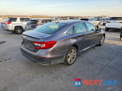 Trzecie zdjęcie samochodu z tyłu: 2020 HONDA ACCORD LX VIN:1HGCV1F11LA002148 - miniatura