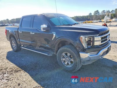 Czwarte zdjęcie samochodu z boku: 2021 FORD F150 SUPERCREW VIN:1FTEW1EP8MKD35419 - miniatura