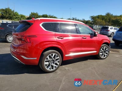 Trzecie zdjęcie samochodu z tyłu: 2023 HYUNDAI SANTA FE CALLIGRAPHY VIN:5NMS5DAL3PH577240 - miniatura