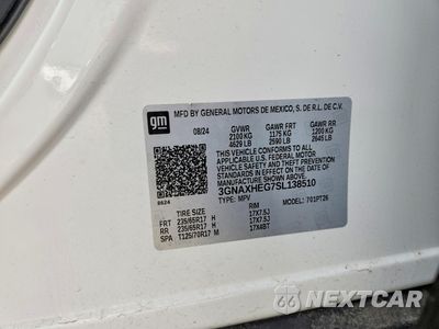 Zdjęcie 13 z 13 samochodu: 2025 CHEVROLET EQUINOX LT VIN:3GNAXHEG7SL138510 - miniatura