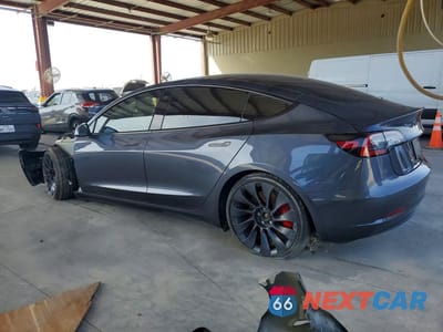 Drugie zdjęcie samochodu z przodu: 2023 TESLA MODEL 3 VIN:5YJ3E1ECXPF691315 - miniatura