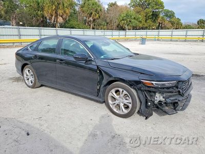 Czwarte zdjęcie samochodu z boku: 2025 HONDA ACCORD LX VIN:1HGCY1F26SA067785 - miniatura