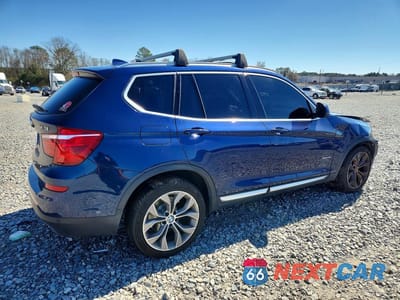 Trzecie zdjęcie samochodu z tyłu: 2017 BMW X3 SDRIVE28I VIN:5UXWZ7C57H0U46821 - miniatura