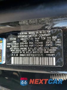 Zdjęcie 14 z 14 samochodu: 2025 HYUNDAI TUCSON SEL VIN:3KMJC3DE9SE015171 - miniatura
