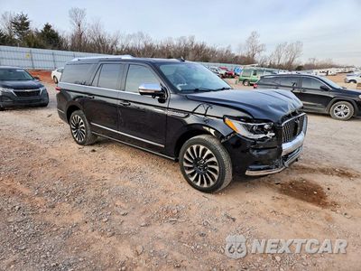 Czwarte zdjęcie samochodu z boku: 2022 LINCOLN NAVIGATOR L BLACK LABEL VIN:5LMJJ3TT9NEL13110 - miniatura