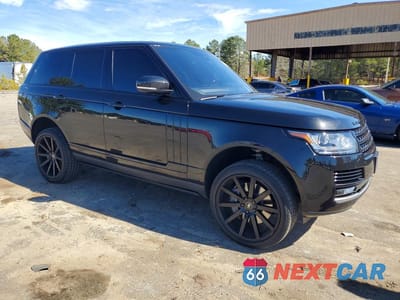 Czwarte zdjęcie samochodu z boku: 2016 LAND ROVER RANGE ROVER HSE VIN:SALGS2VF7GA262998 - miniatura