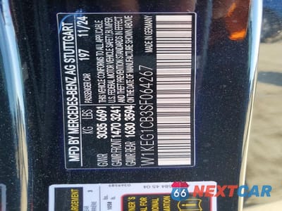Zdjęcie 12 z 12 samochodu: 2025 MERCEDES-BENZ EQE SEDAN 350 4MATIC VIN:W1KEG1CB3SF064267 - miniatura