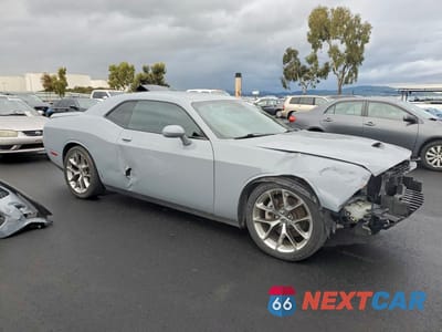 Czwarte zdjęcie samochodu z boku: 2022 DODGE CHALLENGER GT VIN:2C3CDZJG3NH159801 - miniatura