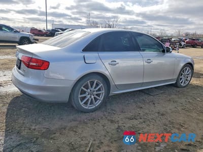 Trzecie zdjęcie samochodu z tyłu: 2014 AUDI A4 PREMIUM PLUS VIN:WAUFFBFL3EN004301 - miniatura