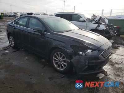 Czwarte zdjęcie samochodu z boku: 2017 FORD FUSION SE VIN:3FA6P0H72HR375218 - miniatura
