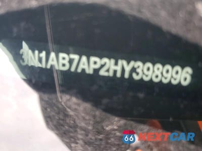 Zdjęcie 13 z 13 samochodu: 2017 NISSAN SENTRA SL VIN:3N1AB7AP2HY398996 - miniatura