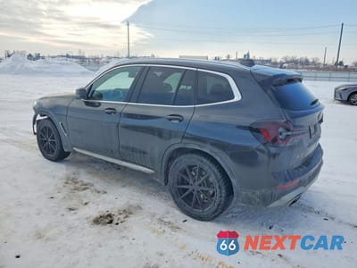 Drugie zdjęcie samochodu z przodu: 2022 BMW X3 XDRIVE30I VIN:5UX53DP06N9L53418 - miniatura