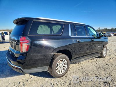 Trzecie zdjęcie samochodu z tyłu: 2021 CHEVROLET SUBURBAN C1500 LT VIN:1GNSCCKD6MR270389 - miniatura