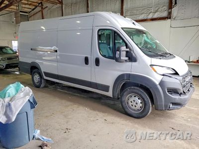 Czwarte zdjęcie samochodu z boku: 2023 RAM PROMASTER 3500 DELIVERY VAN VIN:3C6MRVJG0PE593254 - miniatura