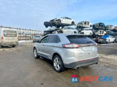 Trzecie zdjęcie samochodu z tyłu: 2018 FORD EDGE TITANIUM VIN:2FMPK4K99JBB42550 - miniatura