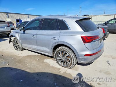 Drugie zdjęcie samochodu z przodu: 2021 AUDI Q5 PREMIUM VIN:WA1AAAFYXM2007661 - miniatura