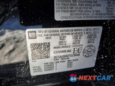 Zdjęcie 12 z 12 samochodu: 2026 GMC SIERRA K1500 DENALI VIN:3GTUUGE82TG130455 - miniatura