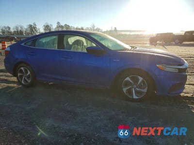 Czwarte zdjęcie samochodu z boku: 2019 HONDA INSIGHT LX VIN:19XZE4F13KE015053 - miniatura