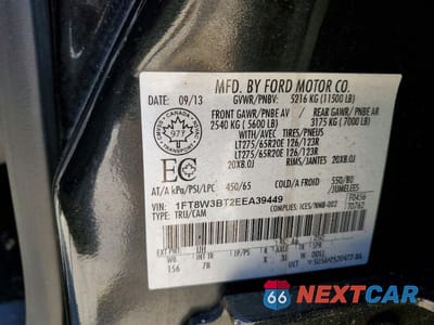 Zdjęcie 12 z 12 samochodu: 2014 FORD F350 SUPER DUTY VIN:1FT8W3BT2EEA39449 - miniatura