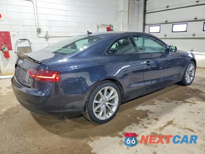 Trzecie zdjęcie samochodu z tyłu: 2013 AUDI A5 PREMIUM PLUS VIN:WAULFAFR2DA006399 - miniatura