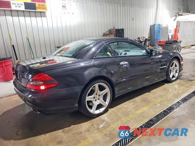 Trzecie zdjęcie samochodu z tyłu: 2009 MERCEDES-BENZ SL 550 VIN:WDBSK71F69F150427 - miniatura