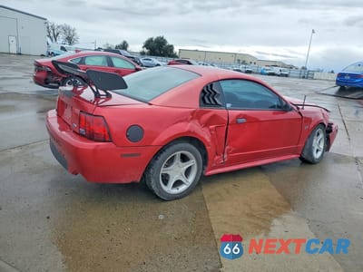 Trzecie zdjęcie samochodu z tyłu: 2000 FORD MUSTANG GT VIN:1FAFP42X1YF274040 - miniatura