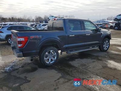 Trzecie zdjęcie samochodu z tyłu: 2021 FORD F150 SUPERCREW VIN:1FTFW1E81MFA60112 - miniatura