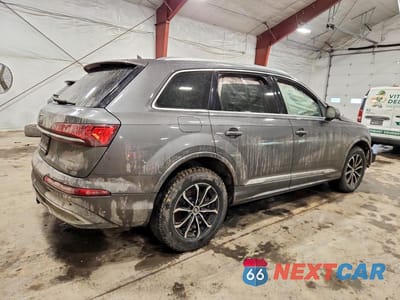 Trzecie zdjęcie samochodu z tyłu: 2020 AUDI Q7 PREMIUM PLUS VIN:WA1LXAF72LD006621 - miniatura