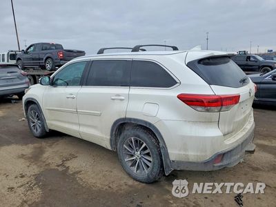 Drugie zdjęcie samochodu z przodu: 2018 TOYOTA HIGHLANDER SE VIN:5TDJZRFH4JS542034 - miniatura