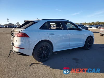 Trzecie zdjęcie samochodu z tyłu: 2020 AUDI Q8 PREMIUM VIN:WA1AVAF17LD019101 - miniatura