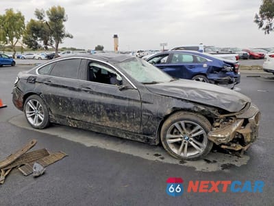 Czwarte zdjęcie samochodu z boku: 2019 BMW 430I GRAN COUPE VIN:WBA4J1C54KBM14673 - miniatura