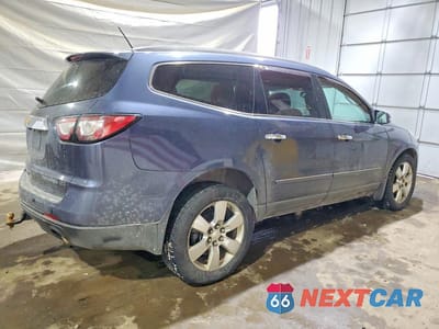 Trzecie zdjęcie samochodu z tyłu: 2013 CHEVROLET TRAVERSE LTZ VIN:1GNKVLKD0DJ105785 - miniatura