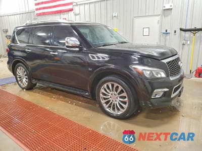 Czwarte zdjęcie samochodu z boku: 2016 INFINITY QX80 VIN:JN8AZ2NC1G9400779 - miniatura