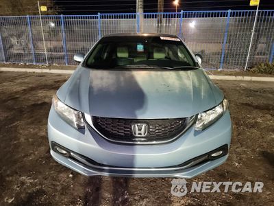 Piąte zdjęcie samochodu w środku: 2013 HONDA CIVIC HYBRID VIN:19XFB4F21DE000297 - miniatura