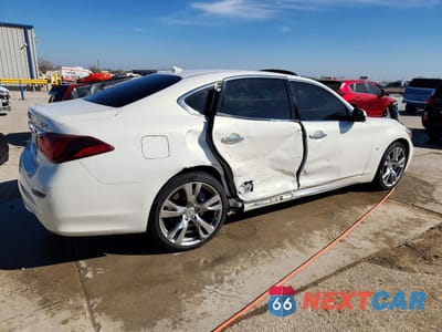 Trzecie zdjęcie samochodu z tyłu: 2015 INFINITI Q70L 3.7 VIN:JN1BY1PPXFM601608 - miniatura