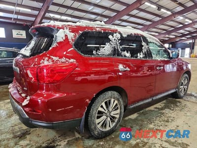 Trzecie zdjęcie samochodu z tyłu: 2018 NISSAN PATHFINDER S VIN:5N1DR2MM2JC665557 - miniatura