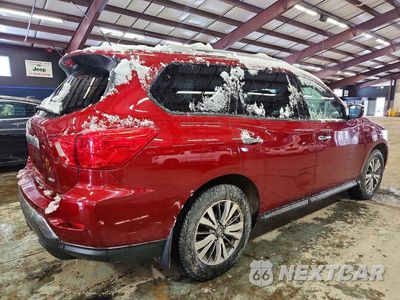 Trzecie zdjęcie samochodu z tyłu: 2018 NISSAN PATHFINDER S VIN:5N1DR2MM2JC665557 - miniatura