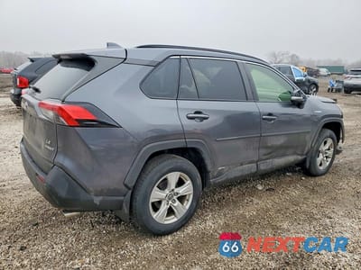 Trzecie zdjęcie samochodu z tyłu: 2019 TOYOTA RAV4 HYBRID LE VIN:JTMMWRFV2KD019328 - miniatura