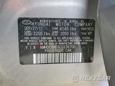 Zdjęcie 13 z 13 samochodu: 2012 HYUNDAI ELANTRA TOURING SE VIN:KMHDC8AE1CU136700 - miniatura