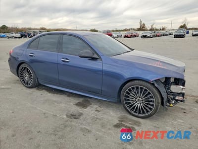 Czwarte zdjęcie samochodu z boku: 2024 MERCEDES-BENZ C 300 VIN:W1KAF4GB8RR200768 - miniatura