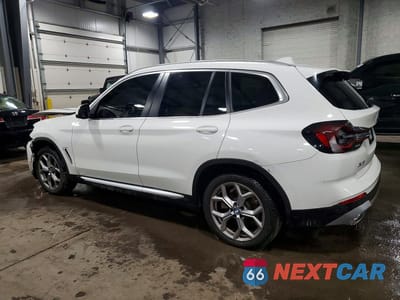 Drugie zdjęcie samochodu z przodu: 2022 BMW X3 XDRIVE30I VIN:5UX53DP04N9M92401 - miniatura