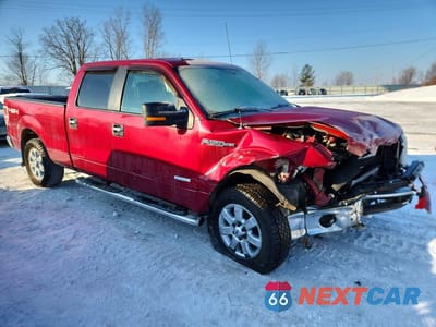 Czwarte zdjęcie samochodu z boku: 2013 FORD F150 SUPERCREW VIN:1FTFW1ET1DFC74280 - miniatura
