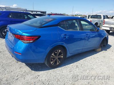 Trzecie zdjęcie samochodu z tyłu: 2021 NISSAN SENTRA SV VIN:3N1AB8CV5MY266200 - miniatura